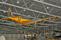 V3388 @ EGSU - Airspeed AS-10 Oxford I. Suspended from the roof in AirSpace, Imperial War Museum Duxford, July 2013. - by Malcolm Clarke