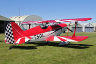 G-TSOL @ X5FB - EAA Acro Sport 1, Fishburn Airfield, June 9th 2013 - by Malcolm Clarke