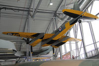 TA719 @ EGSU - De Havilland DH-98 Mosquito TT35. Suspended from the roof in AirSpace, Imperial War Museum Duxford, July 2013. - by Malcolm Clarke