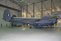 XF708 @ EGSU - Avro 716 Shackleton MR.3/3. In the Preparation Area, AirSpace hangar, Imperial War Museum Duxford, July 2013. - by Malcolm Clarke