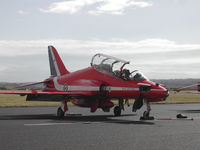 XX253 @ EGQL - Hawk T.1A of the Red Arrows aerobatic display team of the Royal Air Force on display at the 2003 RAF Leuchars Airshow. - by Peter Nicholson