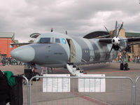 U-04 @ EGQL - Fokker 60 UTA/N, callsign Netherlands Air Force 61, of 334 Squadron on display at the 2003 RAF Leuchars Airshow. - by Peter Nicholson