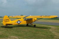 G-FUZZ @ EGBR - at the Real Aeroplane Club's Wings & Wheels fly-in, Breighton - by Chris Hall