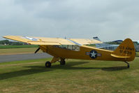 G-FUZZ @ EGBR - at the Real Aeroplane Club's Wings & Wheels fly-in, Breighton - by Chris Hall