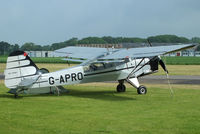 G-APRO @ EGBR - at the Real Aeroplane Club's Wings & Wheels fly-in, Breighton - by Chris Hall