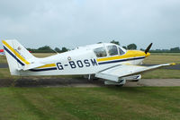 G-BOSM @ EGBR - at the Real Aeroplane Club's Wings & Wheels fly-in, Breighton - by Chris Hall