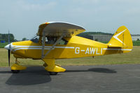G-AWLI @ EGBR - at the Real Aeroplane Club's Wings & Wheels fly-in, Breighton - by Chris Hall