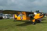 G-BSFD @ EGBR - at the Real Aeroplane Club's Wings & Wheels fly-in, Breighton - by Chris Hall