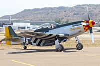 N151MW @ KSEE - At 2013 Wings Over Gillespie Airshow in San Diego , California - by Terry Fletcher