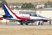 N439ML @ KSEE - At 2013 Wings Over Gillespie Airshow in San Diego , California - by Terry Fletcher