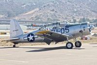 N8527P @ KSEE - At the 2013 Wings Over Gillespie Airshow in San Diego - California - by Terry Fletcher