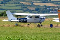 G-DENB @ EGFP - Visiting Reims/Cessna 150. - by Roger Winser