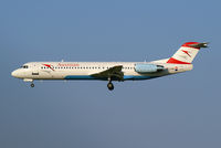 OE-LVH @ VIE - Austrian Airlines Fokker 100 - by Thomas Ramgraber