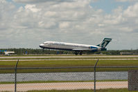 N939AT @ RSW - Landing at RWY 6 - by Mauricio Morro