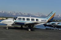 N492K @ LHD - Katmai Air Taxi Piper 31 Navajo - by Dietmar Schreiber - VAP