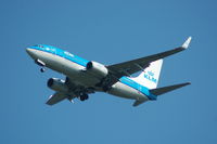 PH-BGU @ EGCC - KLM Boeing 737 PH-BGU On approach to Manchester Airport. - by David Burrell