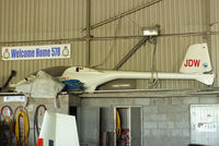 BGA4440 @ X4BU - Damaged beyong repair 11th August 2000, stored in the hangar at the Burn Gliding Club - by Chris Hall