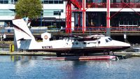 N167WC - Tied up at SEASPAN dock in North Vancouver beside Lonsdale Quay. - by M.L. Jacobs