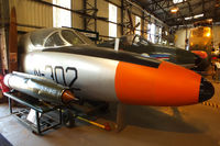 G-9-431 @ X3DT - painted in its original Royal Netherlands Air Force scheme and wearing the code N-302, preserved at the South Yorkshire Aircraft Museum, AeroVenture, Doncaster - by Chris Hall