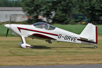 G-GRVE @ EGBR - Vans RV-6 at The Real Aeroplane Company's Wings & Wheels Fly-In, Breighton Airfield, July 2013. - by Malcolm Clarke