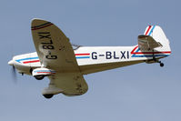 G-BLXI @ EGBR - Scintex CP-1310-C3 Super Emeraude at The Real Aeroplane Company's Wings & Wheels Fly-In, Breighton Airfield, July 2013. - by Malcolm Clarke