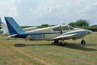 N918Y @ EGBR - Piper PA-30 at The Real Aeroplane Company's Wings & Wheels Fly-In, Breighton Airfield, July 2013. - by Malcolm Clarke