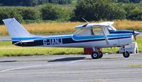 G-IANJ @ EGFH - Visiting Reims F150K from Haverfordwest Airport (EGFE) Student doing cross country. - by Derek Flewin