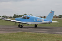 G-OIBO @ EGTC - Piper PA-28-180 Cherokee at Cranfield Airport, June 2013. - by Malcolm Clarke