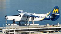 C-FITF @ CYHC - Harbour Air #303 getting ready for another flight from Coal Harbour. - by M.L. Jacobs