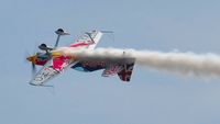 D-EYXA - Off airport. XA-41 flown by Paul Bonhomme, half of the Red Bulls Matadors duo displaying on he first day of the Wales National Air Show, Swansea Bay, UK. - by Roger Winser