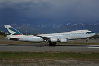 B-LJG @ PANC - Cathay Pacific Boeing 747-8 - by Dietmar Schreiber - VAP