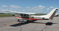 N2653F @ KAXN - Cessna 182J Skylane on the ramp. - by Kreg Anderson