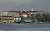 N4145 @ PALH - Landing at Lake Hood - by Todd Royer