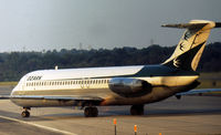 N982PS @ IAD - DC-9-31 of Ozark Airlines departing from Dulles in the Summer of 1972. - by Peter Nicholson