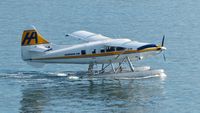 C-GHAZ @ CYHC - Harbour Air #316 taxiing to takeoff position in Coal Harbour. - by M.L. Jacobs