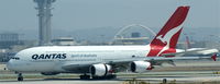 VH-OQH @ KLAX - Qantas, seen here shortly after landing at Los Angeles Int´l(KLAX) - by A. Gendorf