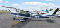 N2380X @ KAXN - Cessna 182H Skylane on the line. - by Kreg Anderson