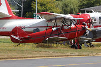 CF-CJR @ CYNJ - Parked in front of the  Canadian Museum of Flight in Langely, B.C. - by Guy Pambrun