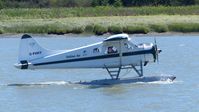 C-FHRT @ CYVR - Tofino Air taxiing for takeoff on the Fraser River. - by M.L. Jacobs