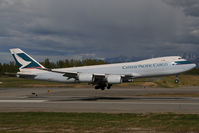 B-LJJ @ PANC - Cathay Pacific Boeing 747-8 - by Dietmar Schreiber - VAP