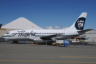 N740AS @ LHD - Alaska Airlines Boeing 737-200 - by Dietmar Schreiber - VAP
