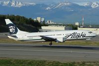 N794AS @ PANC - Alaska Airlines Boeing 737-400 - by Dietmar Schreiber - VAP