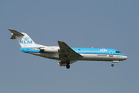 PH-KZR @ EBBR - Flight KL1723 is descending to rwy 02 - by Daniel Vanderauwera