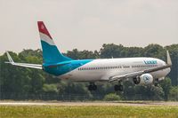 LX-LGU @ ELLX - Boeing 737-8C9 - by Jerzy Maciaszek