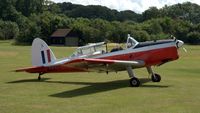 G-BWUT @ EGTH - 3. WZ879 (member of The Red Sparrows) at The Shuttleworth Collection Wings & Wheels Flying Day, July 2013. - by Eric.Fishwick