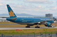 VN-A144 @ EDDF - Vietnam B772 towed to stand - by FerryPNL