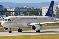 HZ-ASG @ EDDF - Saudia A320 taxying to the runway. - by FerryPNL