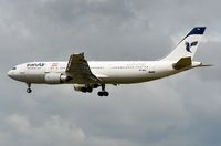 EP-IBA @ EDDF - Iran Air A306 landing in FRA - by FerryPNL