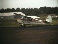 N1044E - N1044E parked at Central Jersey Regional Airport (formerly Kupper Airport) in the late 1970's.  Photo captured from family Super-8 film. - by John Makin