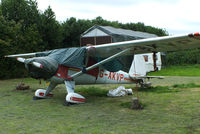 G-AKVP @ X3BX - at Charity Farm, Baxterley - by Chris Hall